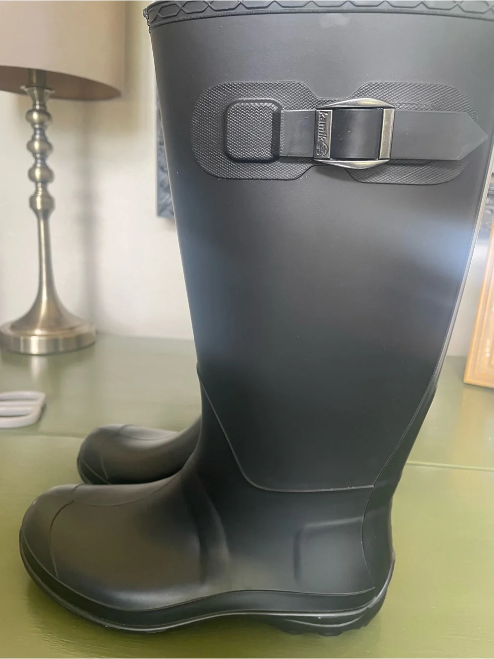 Kamik Women's Black Tall Rain Boots
